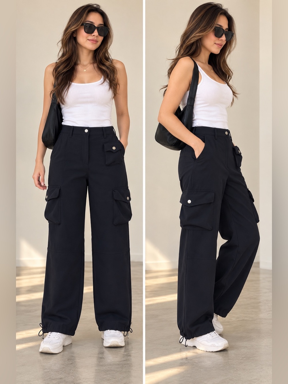 Aritzia Wilfred Project Cargo Pants Black Size 0